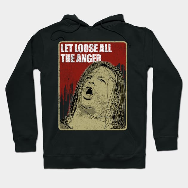 LET LOOSE ALL THE ANGER Hoodie by Innboy